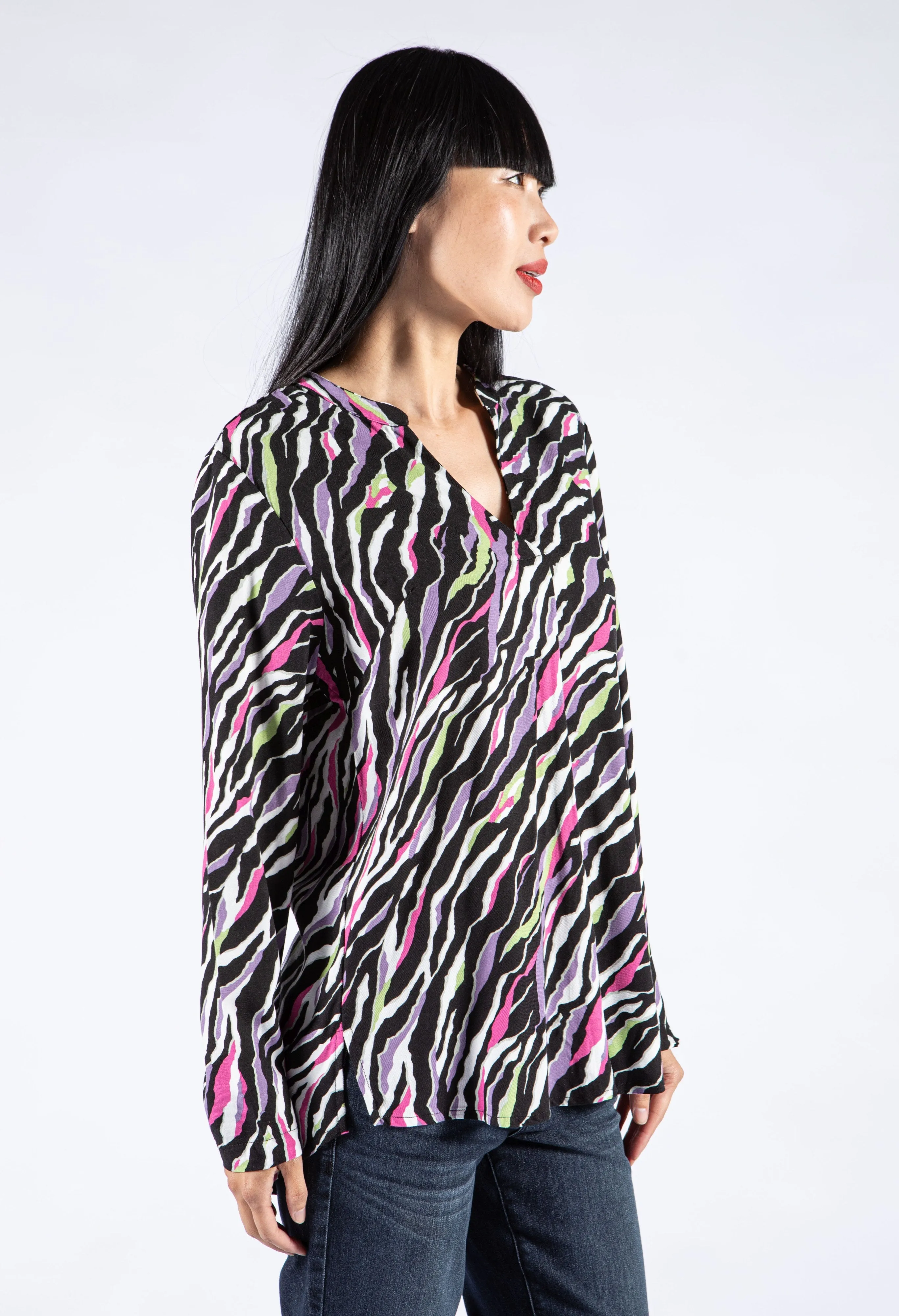 Animal Print Blouse