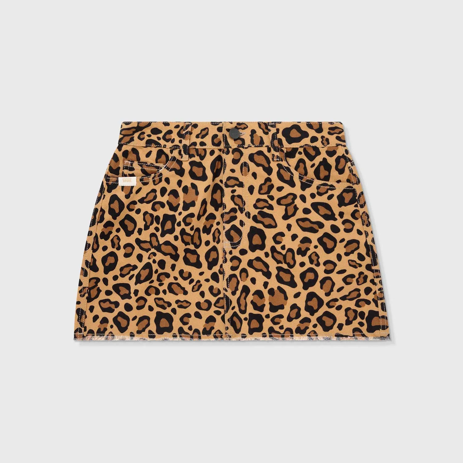 Animal Print Skirt - Leopard