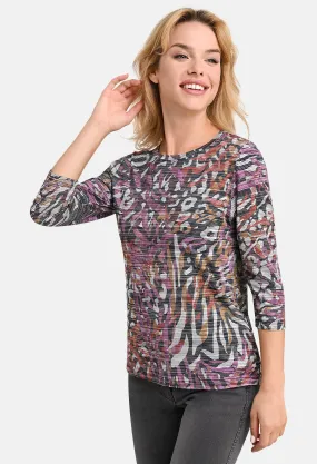 Animal Print Top