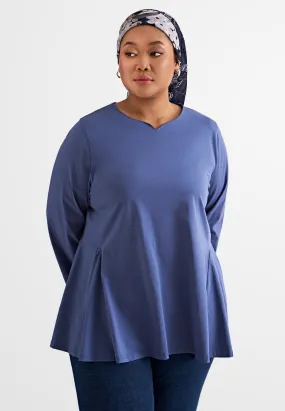 Casie EVERYDAY Long Sleeve Peplum Tee