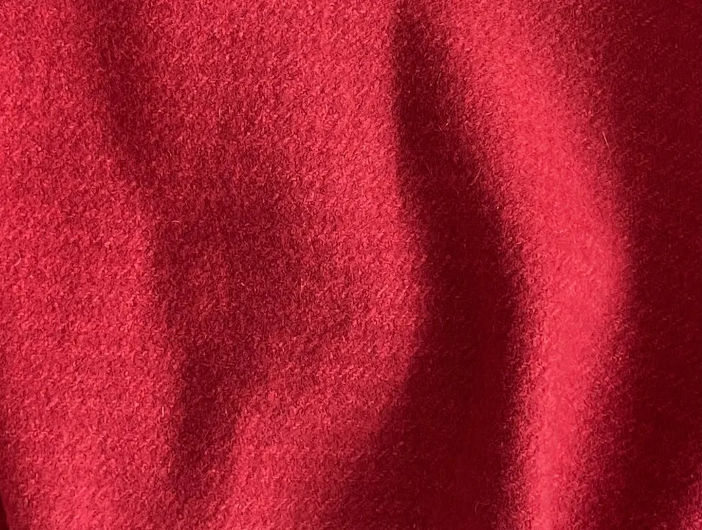 Cavalli Cherry Smash Cashmere & Wool Blend Coating (Made in Italy)