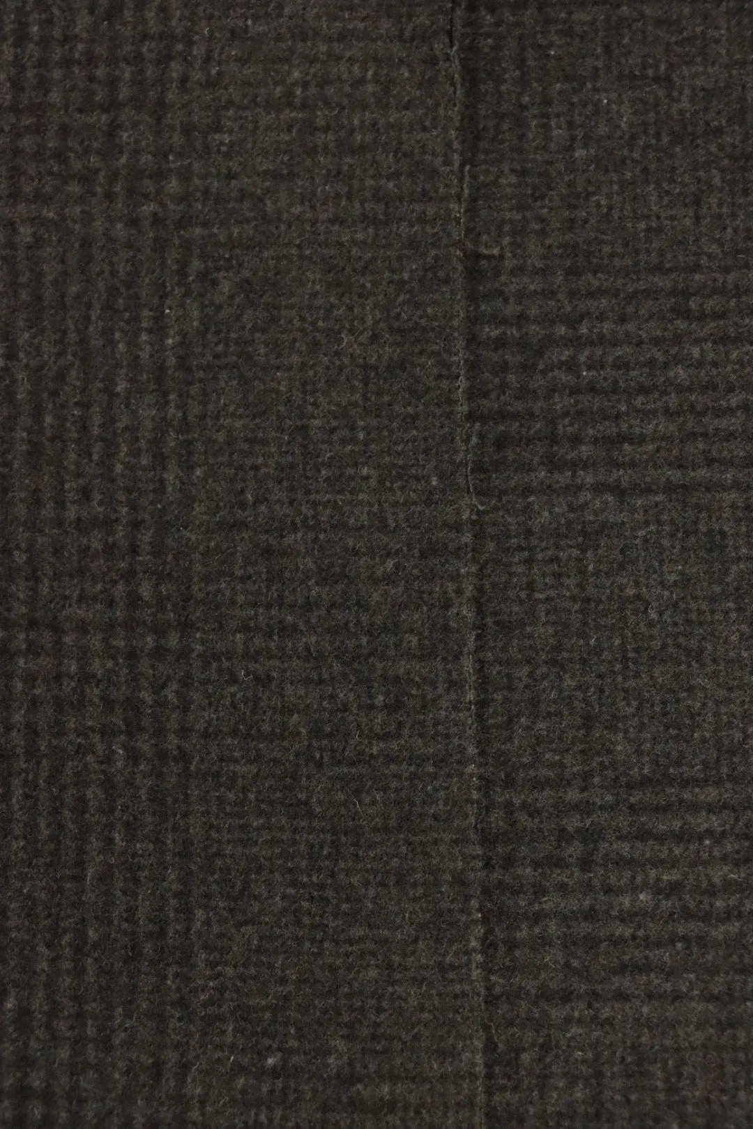 Cedar & Silt Plaid Melton Double Weave Wool | By The Half Yard