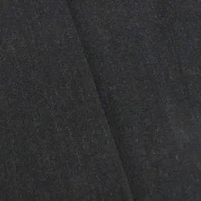 Charcoal Black Wool Blend Dobby Jacketing Fabric