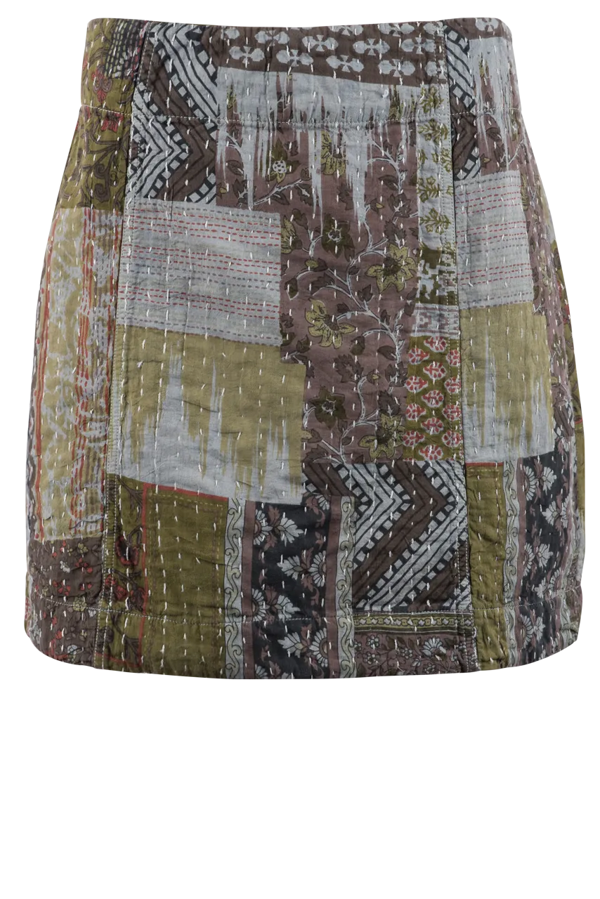 Dylan Patchwork Skirt