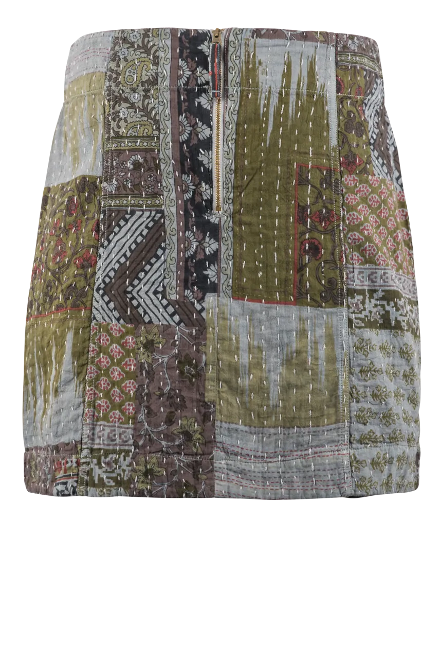 Dylan Patchwork Skirt