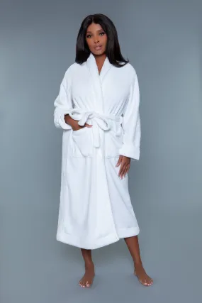 Helena Long Plush Bathrobe