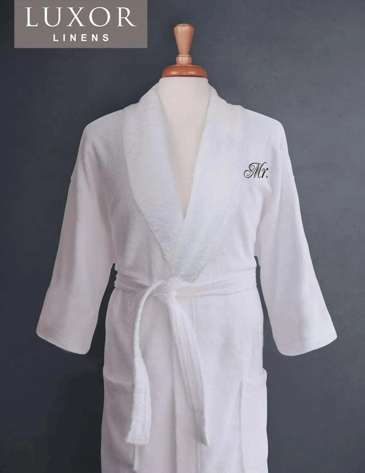 Lakeview Signature Egyptian Cotton Terry Spa Robes