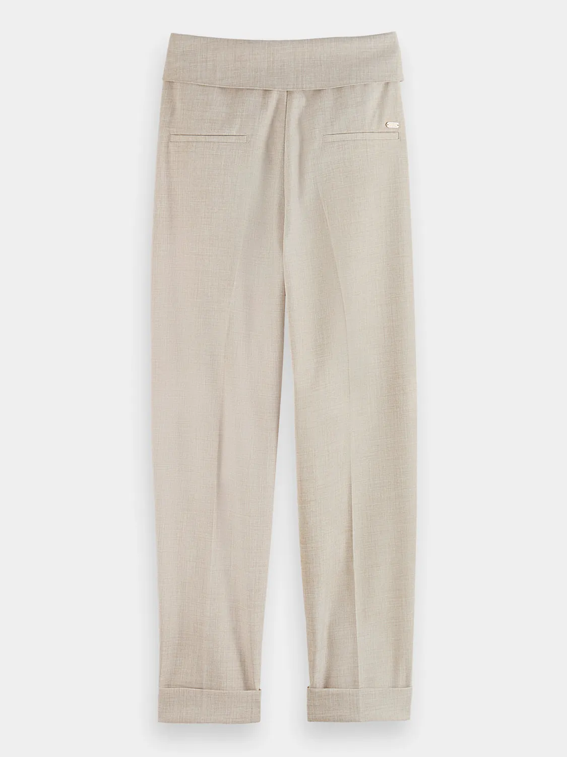 Lily high-rise tailored pants