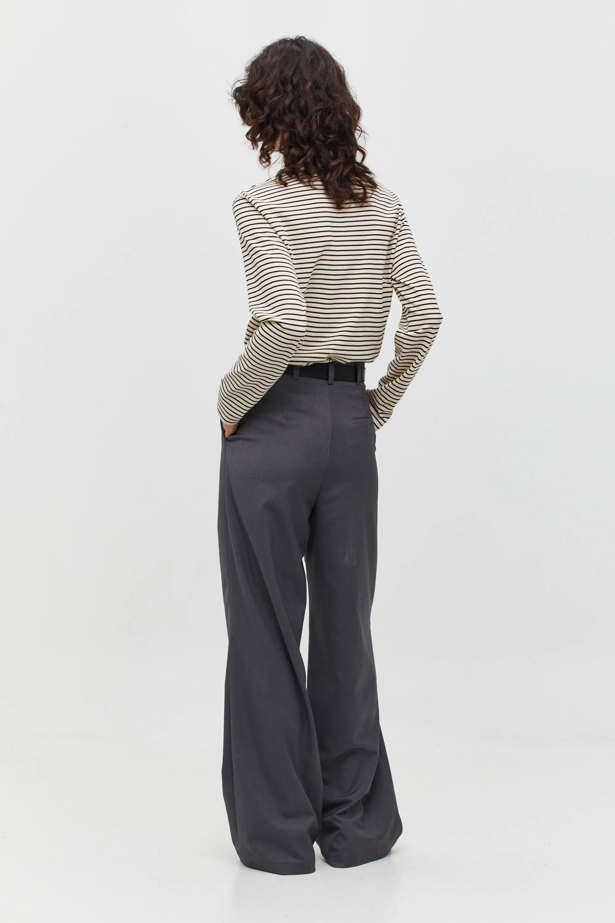 Luca Tailored Pants Grey