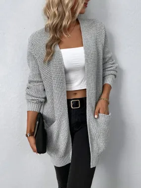 Luxe Knit Cardigan Perfect for Casual and Office Attire