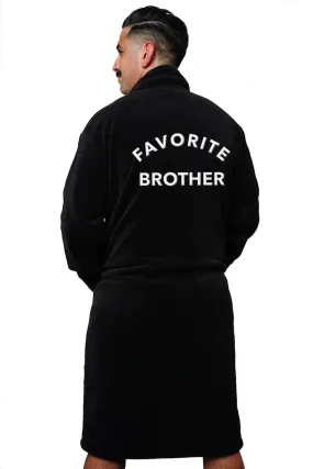 LUXE PLUSH ROBE- Favorite Brother