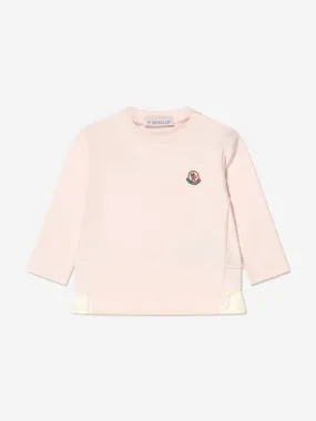 Moncler Enfant Baby Girls Peplum Long Sleeve T-Shirt