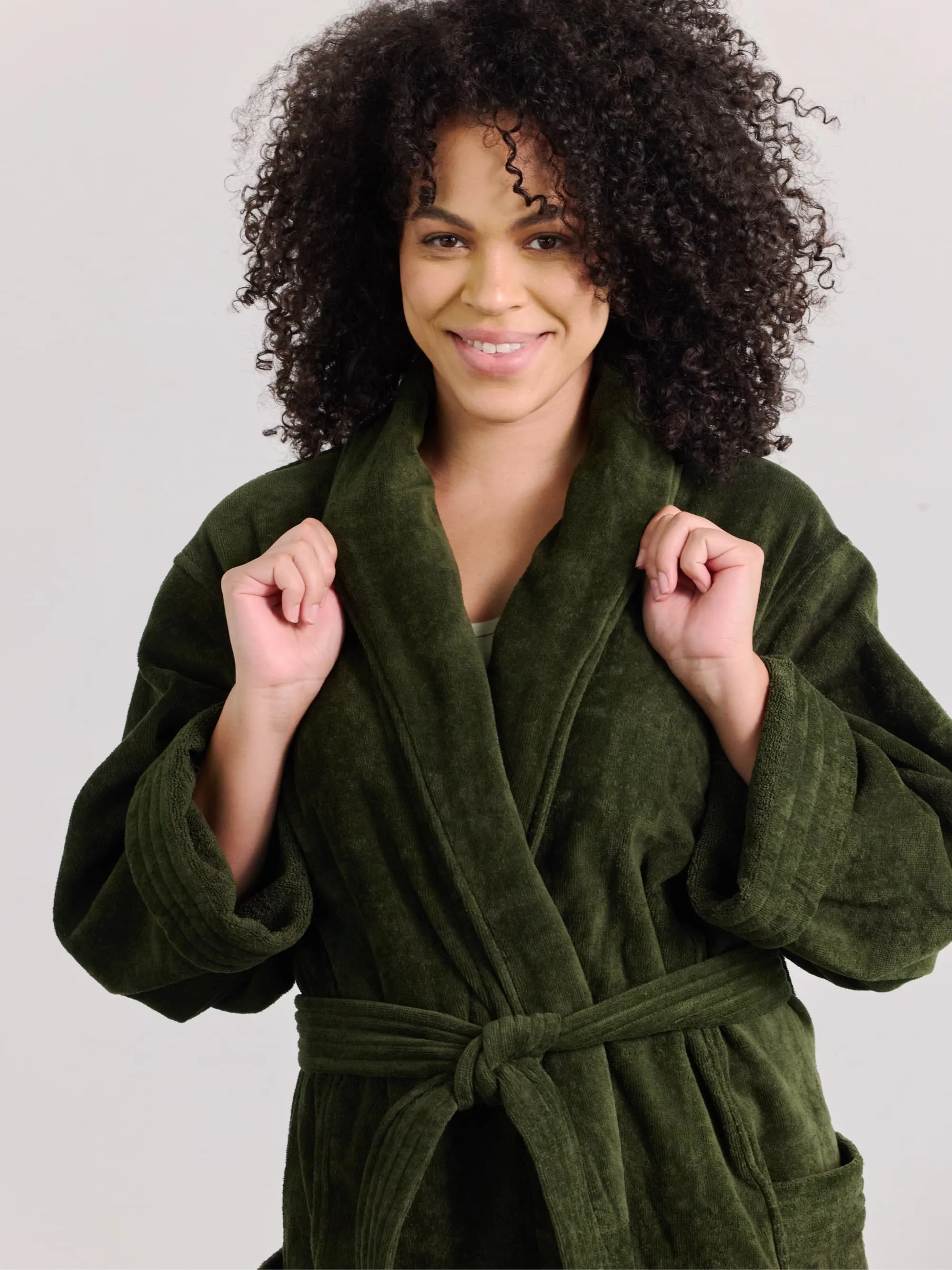 Organic French Terry Robe