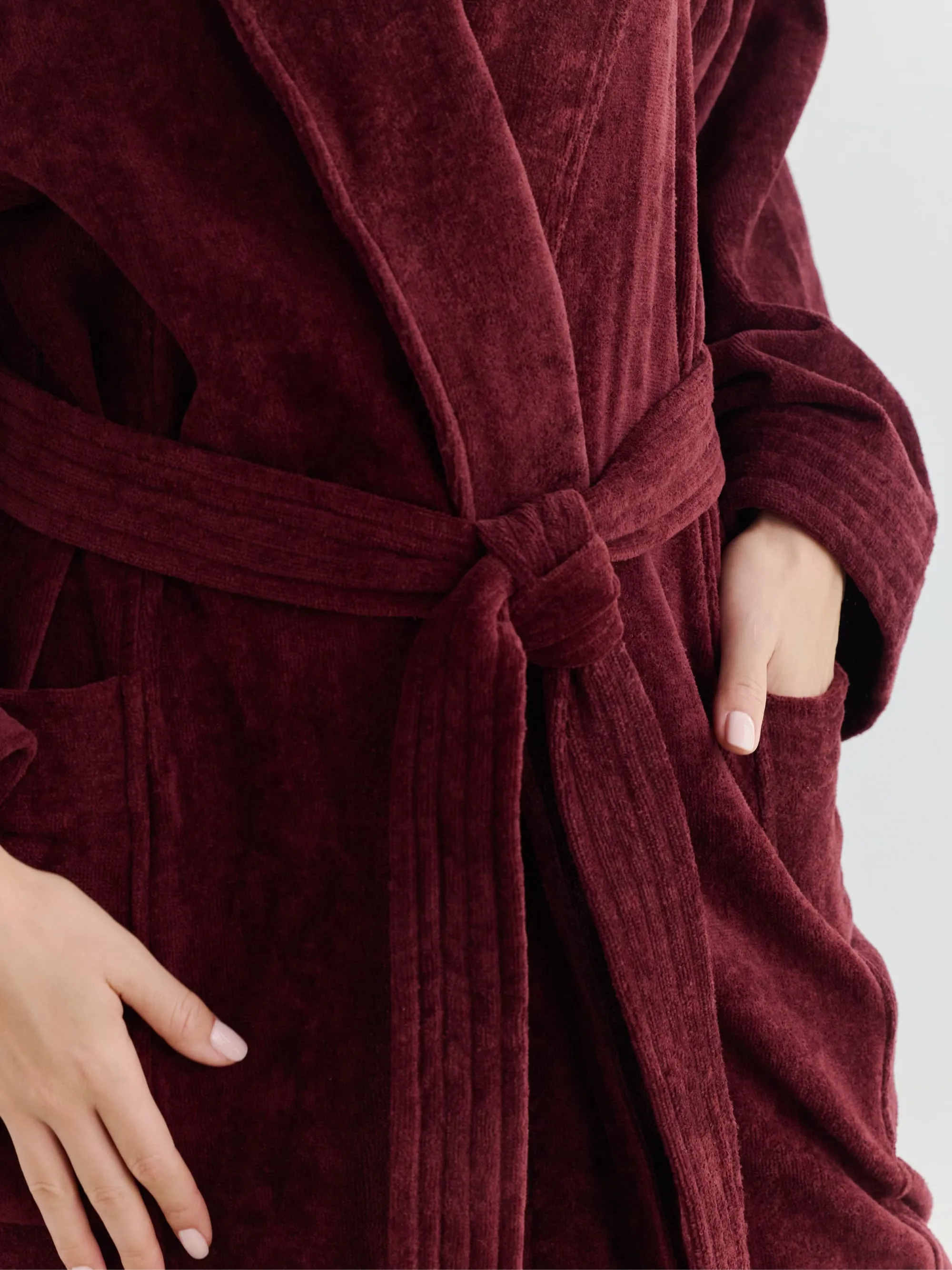 Organic French Terry Robe