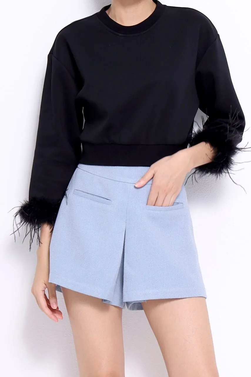 Regina Tailored Open Hem Shorts