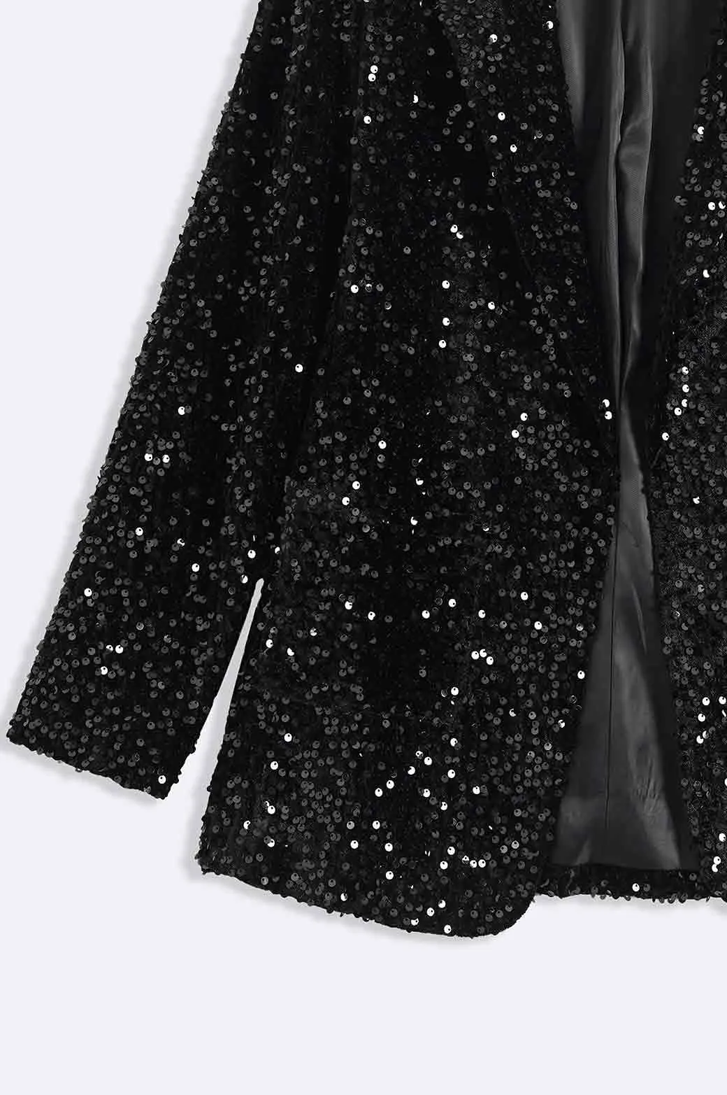 SEQUINNED EVENING BLAZER