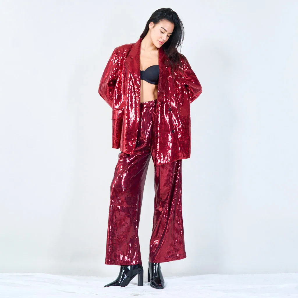 Shimmering sequin blazer wholesale