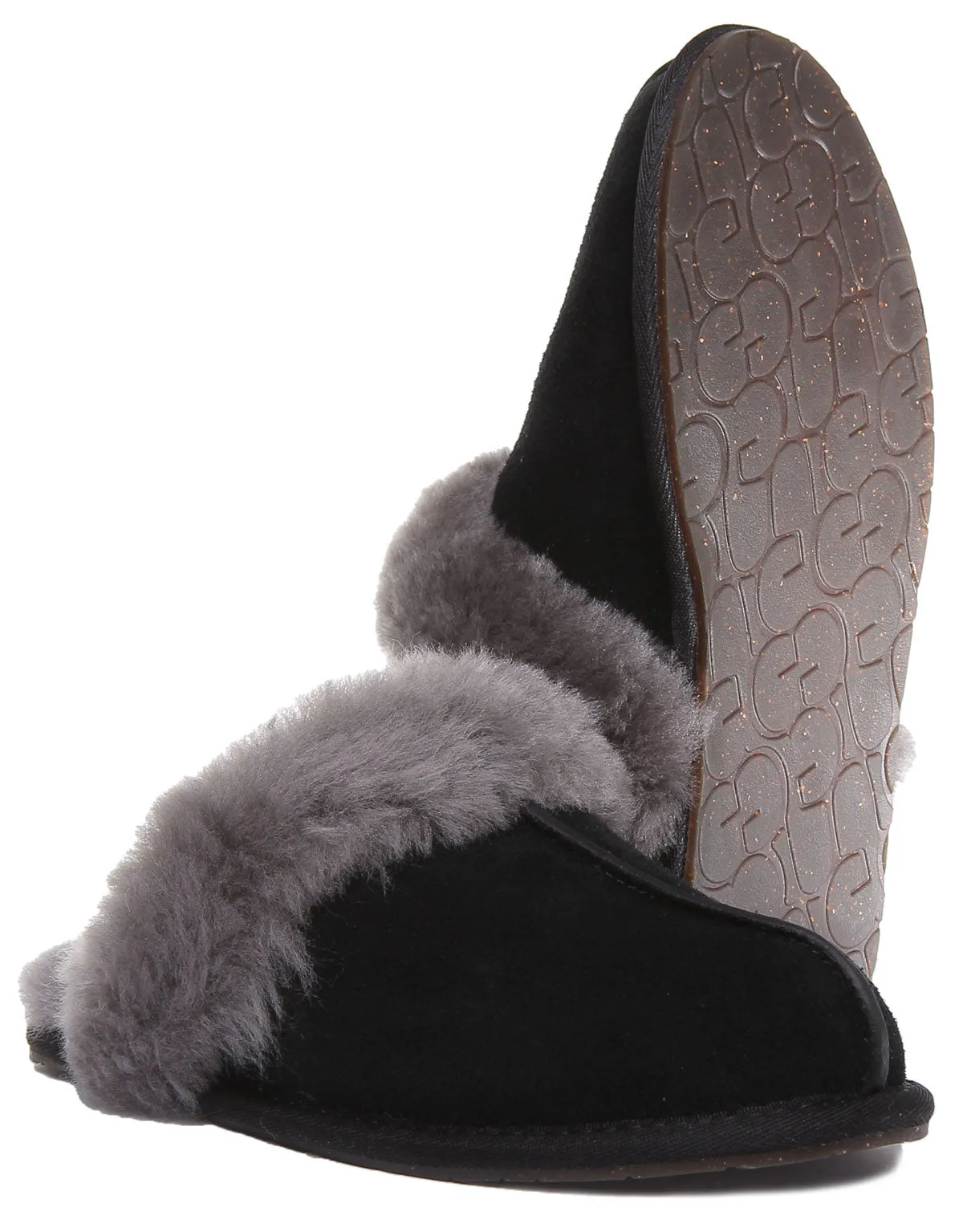 Ugg Australia Scuffette 2 In Black Grey For Women