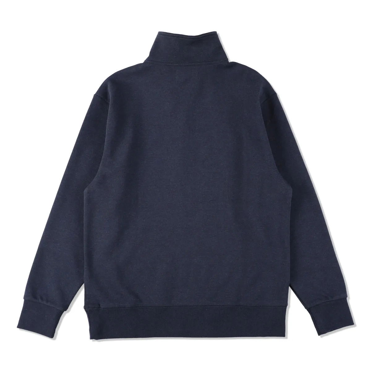 WDS-ES TECH BASIC HALF ZIP TOPS / NAVY_BASIC