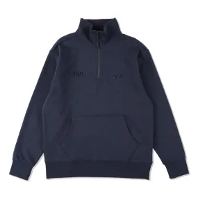 WDS-ES TECH BASIC HALF ZIP TOPS / NAVY_BASIC