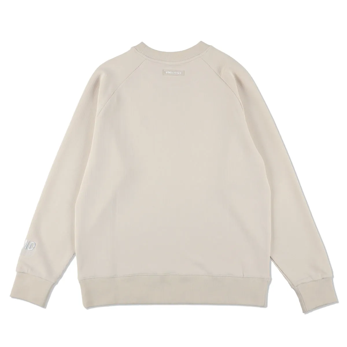 WDS-ES WIND AIR TEX RAGLAN CREW NECK / IVORY