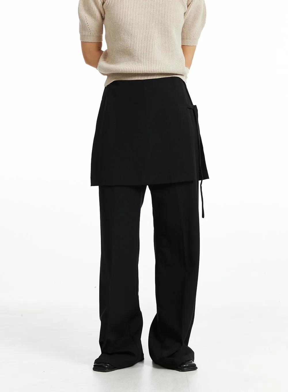 Wrap Tailored Pants OO323